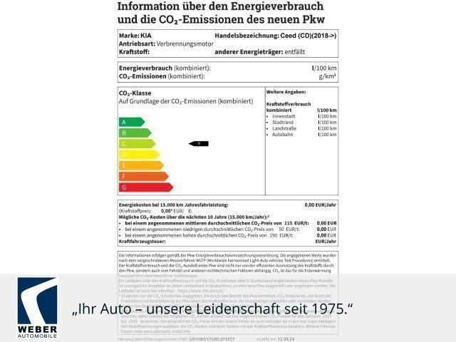 Exg) experience green met. (gruen Gebraucht 2023 Kia ProCeed GT 2 Kleinwagen | 34.970 € (Teuer) - Bild 1/1