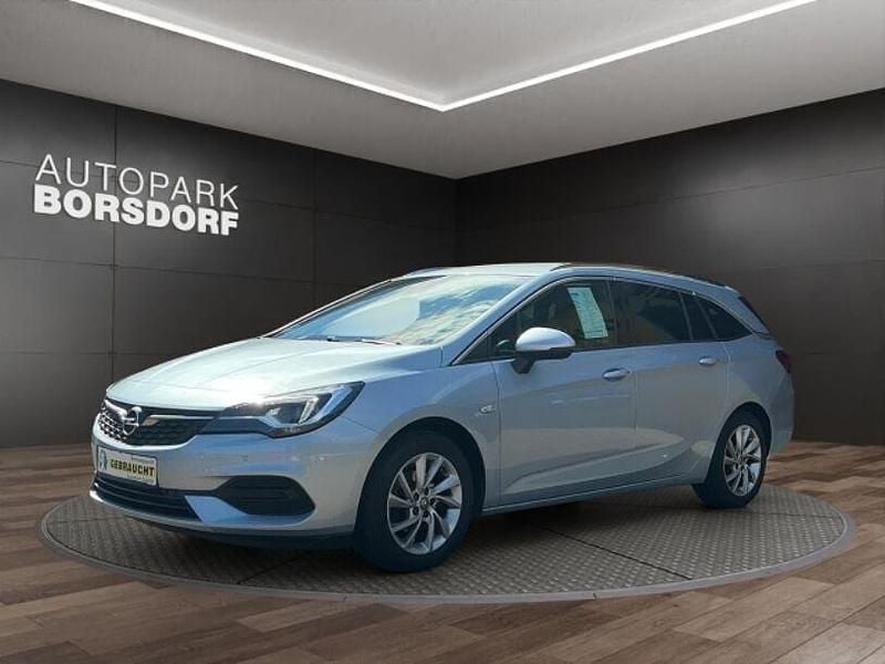 Blau Gebraucht 2020 Opel Astra Elegance Kombi | 12.570 € (Fairer Preis) - Bild 1/4