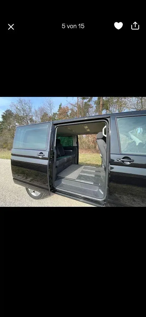 Usata VW T5 179 CV (131 kW) 2012 Nero Furgone