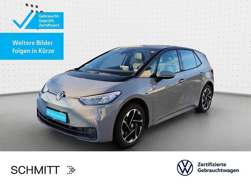 Grau Gebraucht 2022 VW ID.3 Pro Performance Kleinwagen | 20.999 € (Superpreis) - Bild 1/3