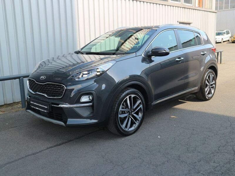 (h8g) dark penta metal m Gebraucht 2020 Kia Sportage Spirit SUV | 22.690 € (Fairer Preis) - Bild 1/4