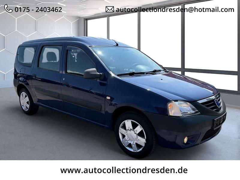 Blau Gebraucht 2008 Dacia Logan MCV Ambiance Kombi | 3.900 € (Teuer) - Bild 1/4