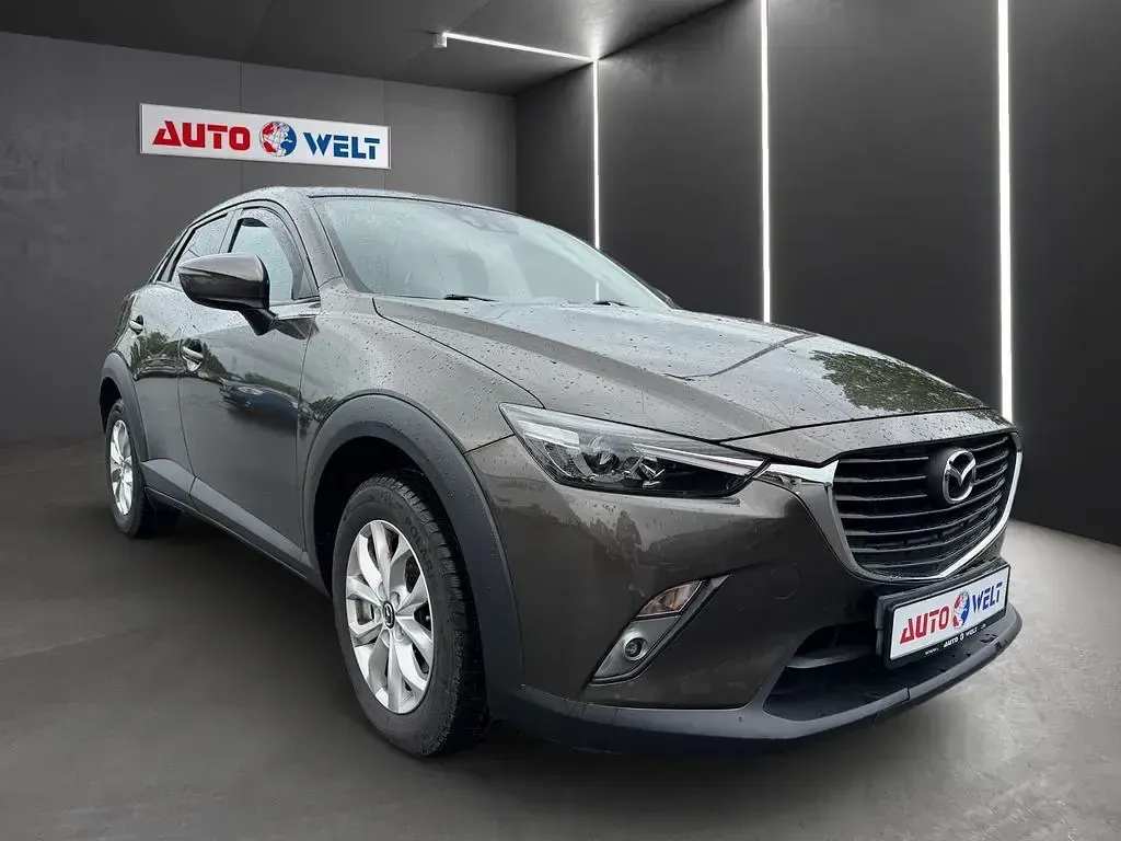 Gebraucht Mazda CX-3 Exclusive-Line 150 PS (110 kW) 2015 Grau SUV