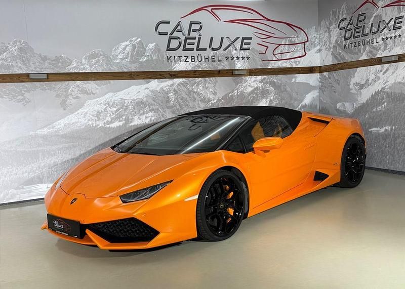 Orange Gebraucht 2016 Lamborghini Huracán Cabrio | 219.000 € (Superpreis) - Bild 1/4