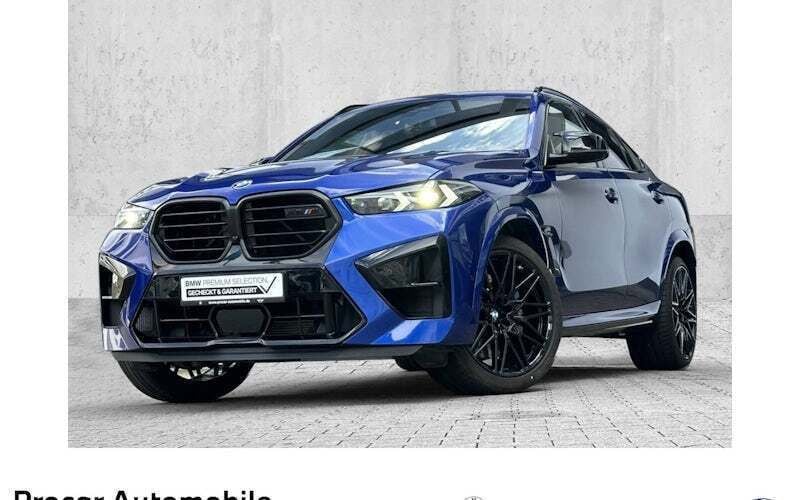 M marina bay blau Gebraucht 2023 BMW X6 M Competition Edition SUV | 118.880 € (Superpreis) - Bild 1/4