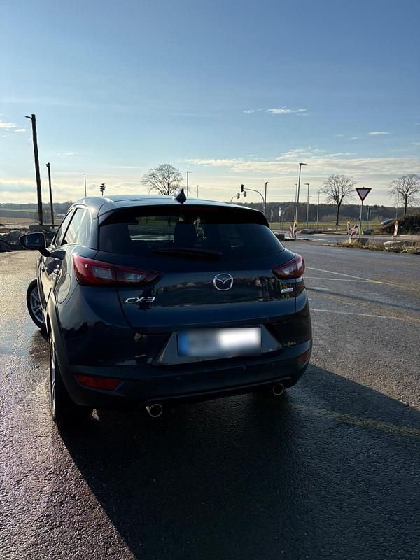 Gebraucht Mazda CX-3 120 PS (88 kW) 2018 Blau SUV