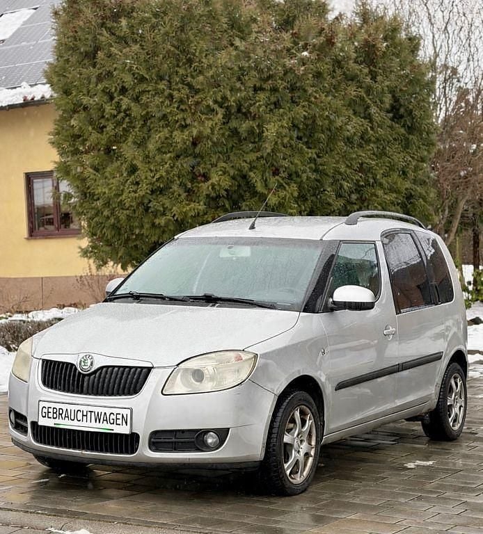 Gebraucht Skoda Roomster Comfort 105 PS (77 kW) 2006 Silber Van / Kleinbus