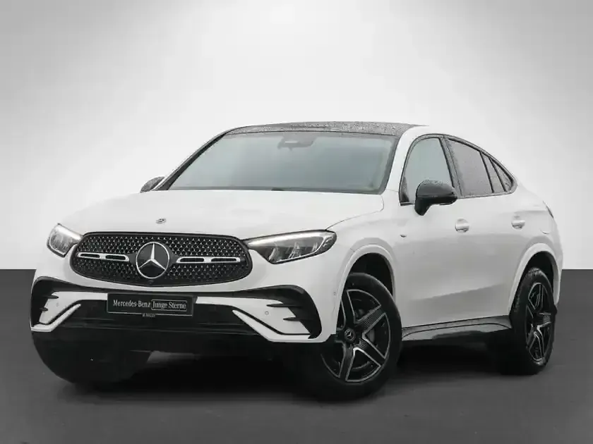 Gebraucht Mercedes GLC300de AMG 197 PS (144 kW) 2025 Weiss polarweiss Coupé