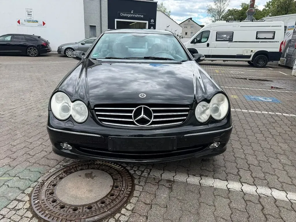 Gebraucht Mercedes CLK200 163 PS (119 kW) 2004 Schwarz Coupé