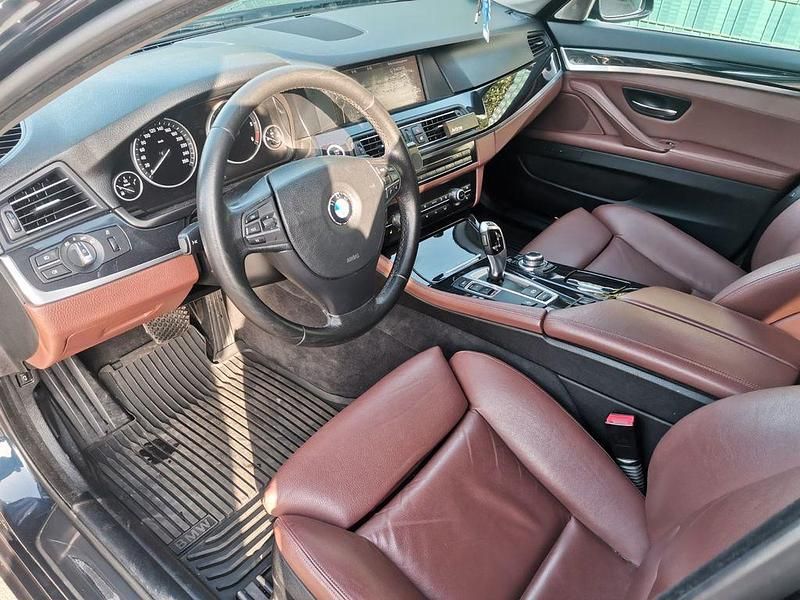 Brugt BMW 525 218 HK (160 kW) 2012 Blå Sedan
