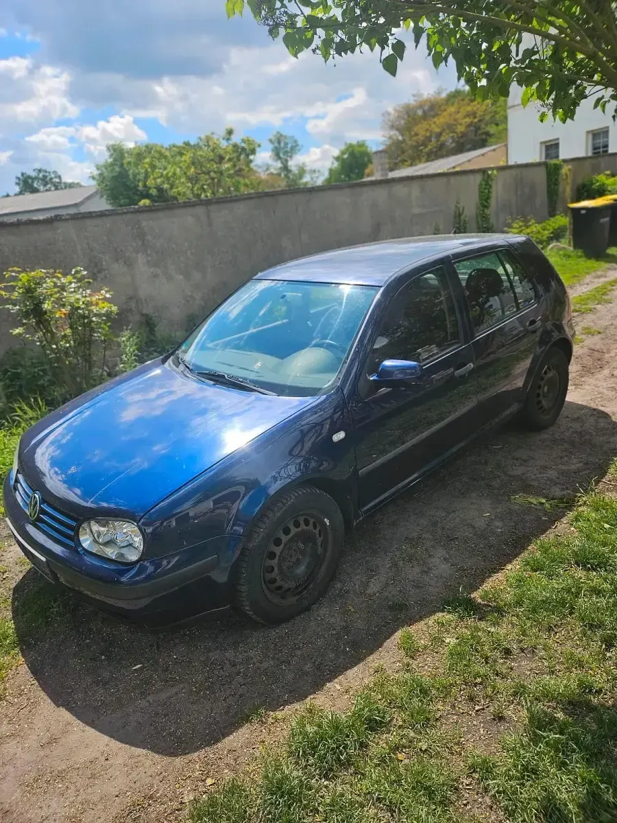Gebraucht VW Golf IV 90 PS (66 kW) 2001 Blau Kombi