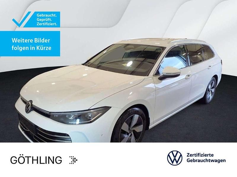 Pure white Gebraucht 2024 VW Passat IQ Drive Kombi | 35.930 € (Guter Preis) - Bild 1/2