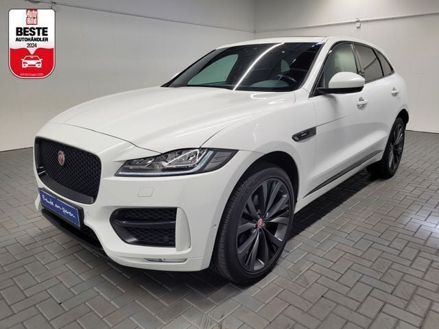 Weiß (fujiweiss) Gebraucht 2017 Jaguar F-Pace R-Sport SUV | 27.980 € (Teuer) - Bild 1/2