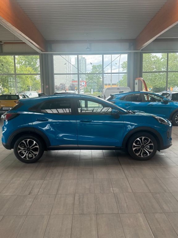 Neu Ford Puma Titanium 125 PS (91 kW) 2025 Blau Limousine