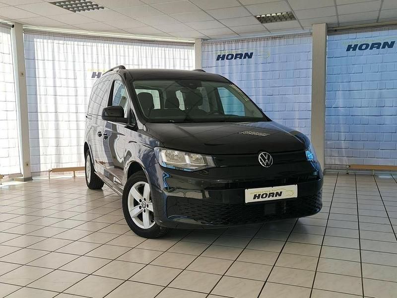 Gebraucht VW Caddy 122 PS (89 kW) 2022 Schwarz Van / Kleinbus