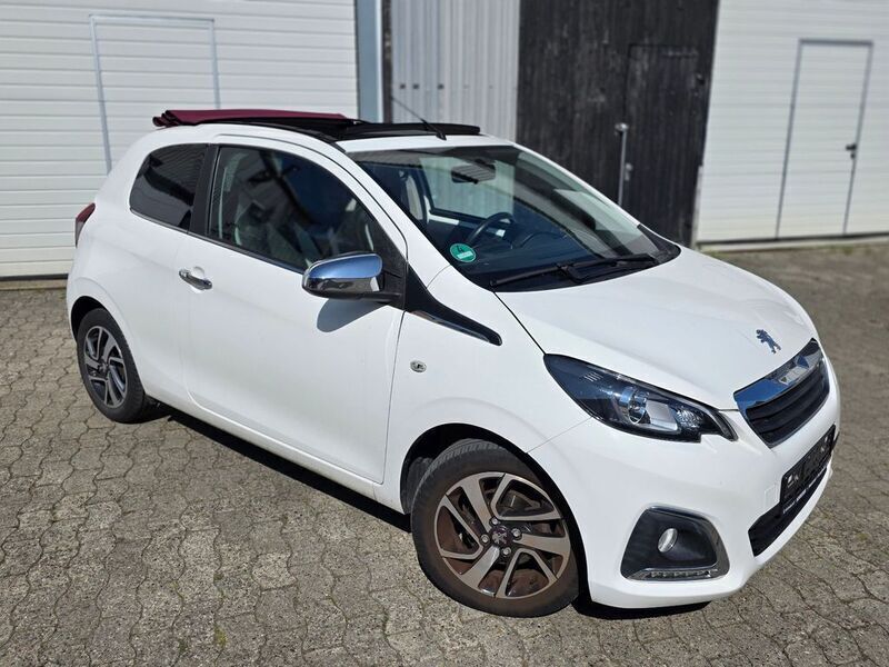 Weiß Gebraucht 2018 Peugeot 108 Allure Kleinwagen | 7.490 € (Fairer Preis) - Bild 1/4
