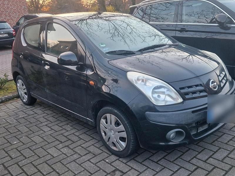 Gebraucht Nissan Pixo 65 PS (47 kW) 2009 Schwarz Kleinwagen