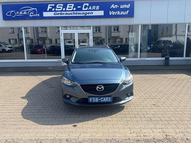 Blue reflex Gebraucht 2013 Mazda 6 Sports-Line Kombi | 7.350 € (Superpreis) - Bild 1/4