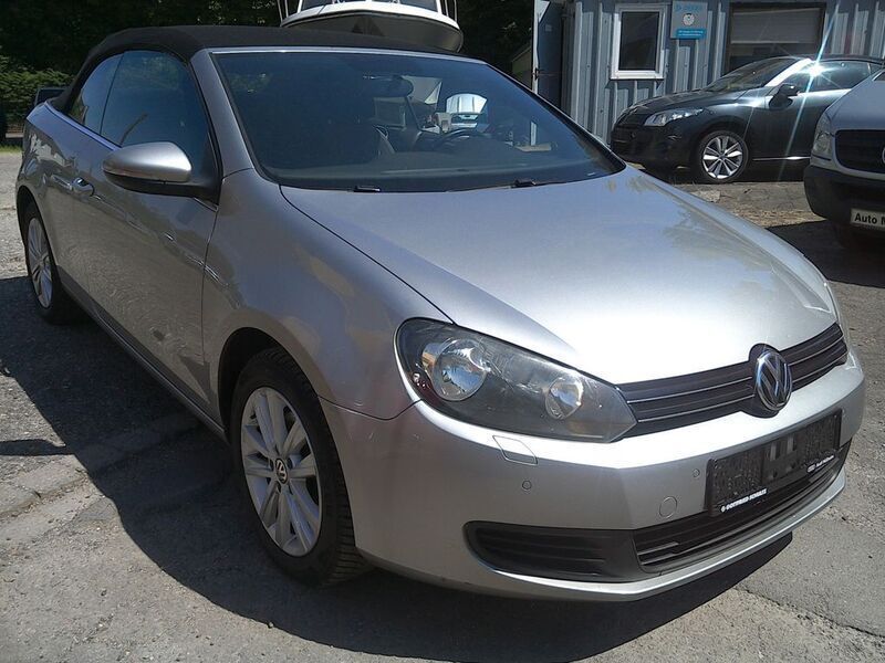 Gebraucht VW Golf Cabriolet Basis 105 PS (77 kW) 2012 Silber Cabrio