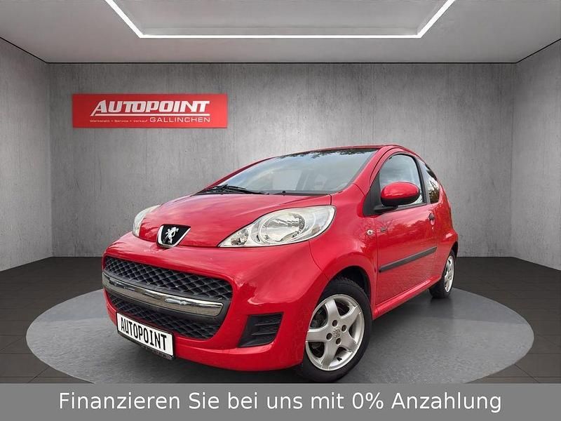 Rot Gebraucht 2012 Peugeot 107 Access Kleinwagen | 4.999 € (Teuer) - Bild 1/4