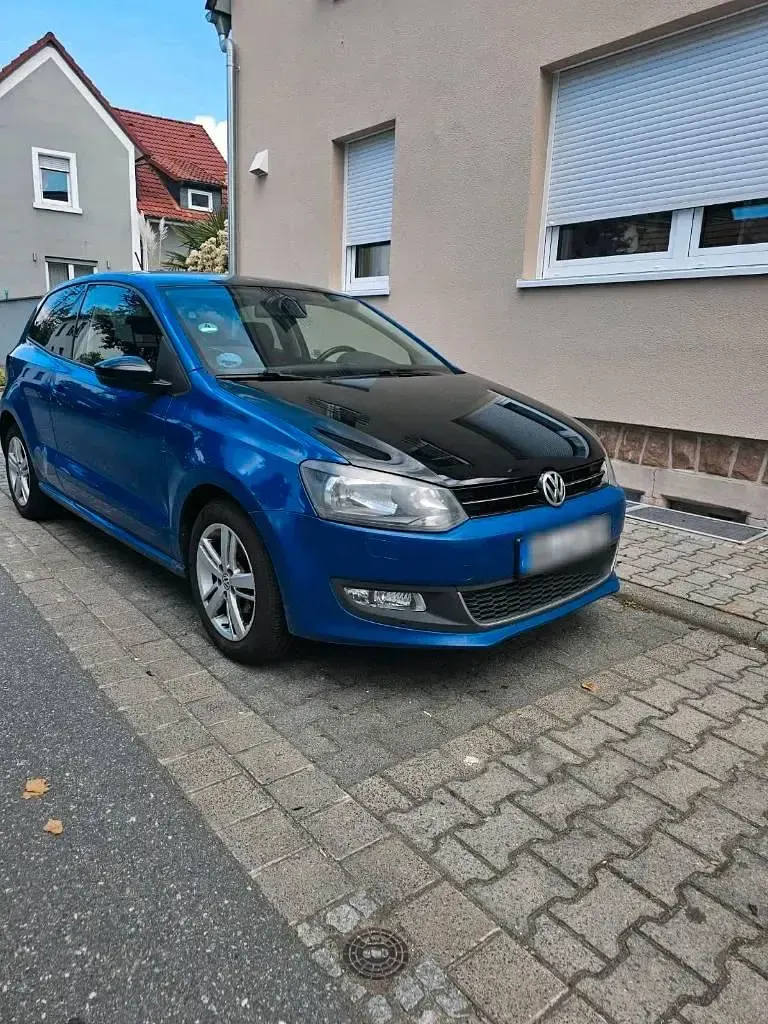 Usata VW Polo Match 90 CV (66 kW) 2012 Blu Utilitaria