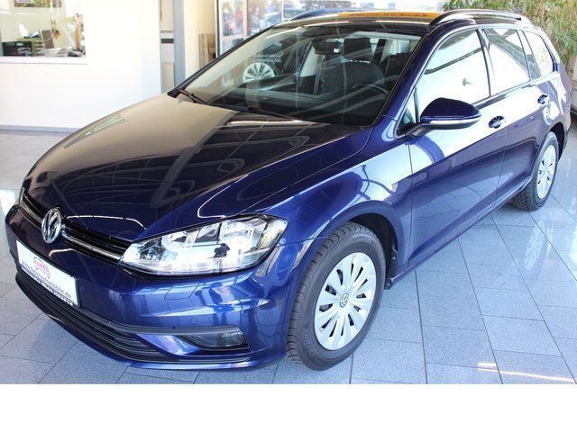 Blau metallic Gebraucht 2017 VW Golf VII Kombi | 14.222 € (Guter Preis) - Bild 1/4