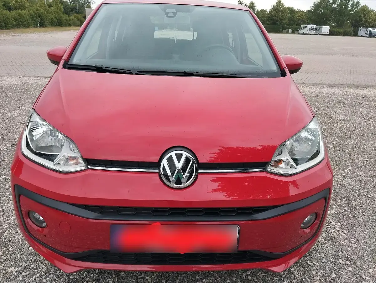 Gebraucht VW up! 60 PS (44 kW) 2019 Rot Kleinwagen