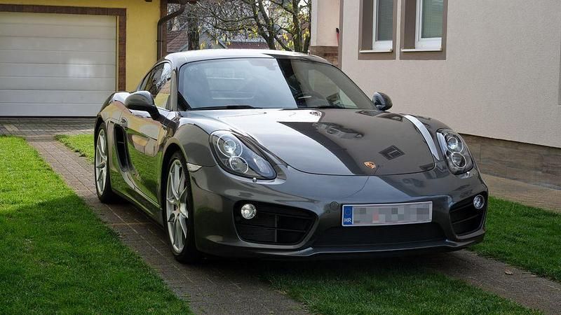 Grau Gebraucht 2015 Porsche Cayman S Coupé | 61.500 € - Bild 1/4