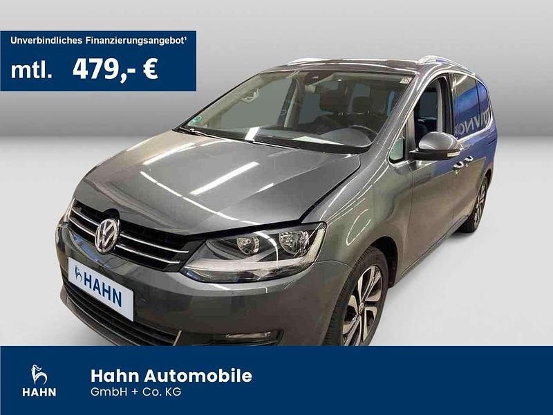 Indiumgrau metallic Gebraucht 2021 VW Sharan Active Van / Kleinbus | 29.930 € (Guter Preis) - Bild 1/3