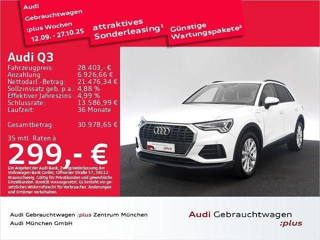 Ibisweiß Gebraucht 2021 Audi Q3 Design SUV | 28.403 € (Fairer Preis) - Bild 1/2