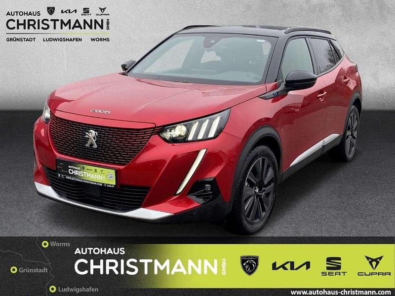 Gebraucht Peugeot e-2008 Allure 100 kW (136 PS) 2021 Rouge elixir SUV