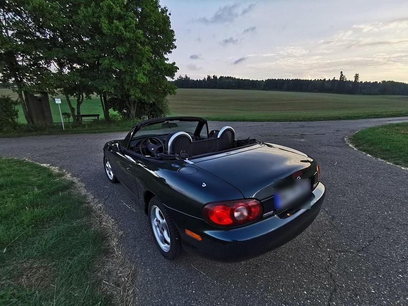 Gebraucht Mazda MX5 110 PS (80 kW) 1999 Grün Cabrio