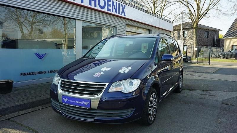 Gebraucht VW Touran 140 PS (102 kW) 2007 Blau Van / Kleinbus