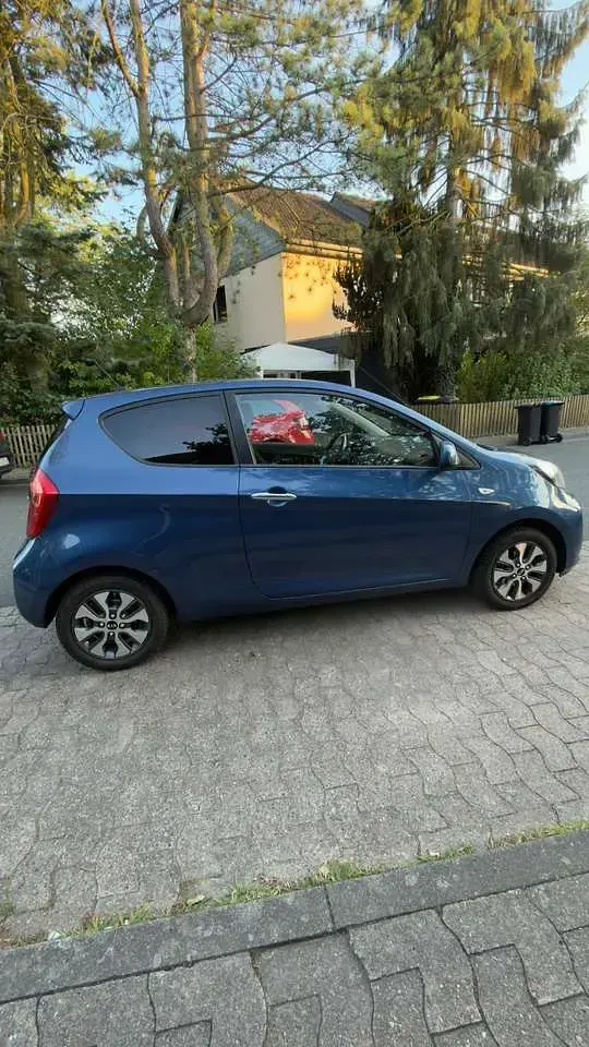 Gebraucht Kia Picanto DREAM-TEAM Edition 84 PS (61 kW) 2015 Blau Kleinwagen