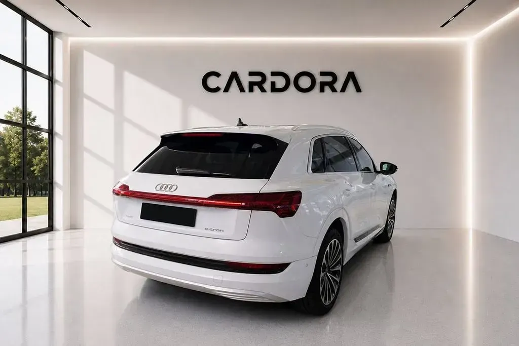Gebraucht Audi e-tron Advanced Plus 300 kW (408 PS) 2022 Weiß SUV