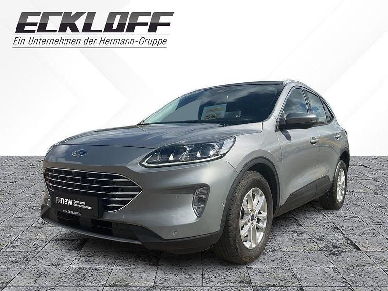 Gebraucht Ford Kuga Titanium 150 PS (110 kW) 2022 Solar silver met (silber) SUV