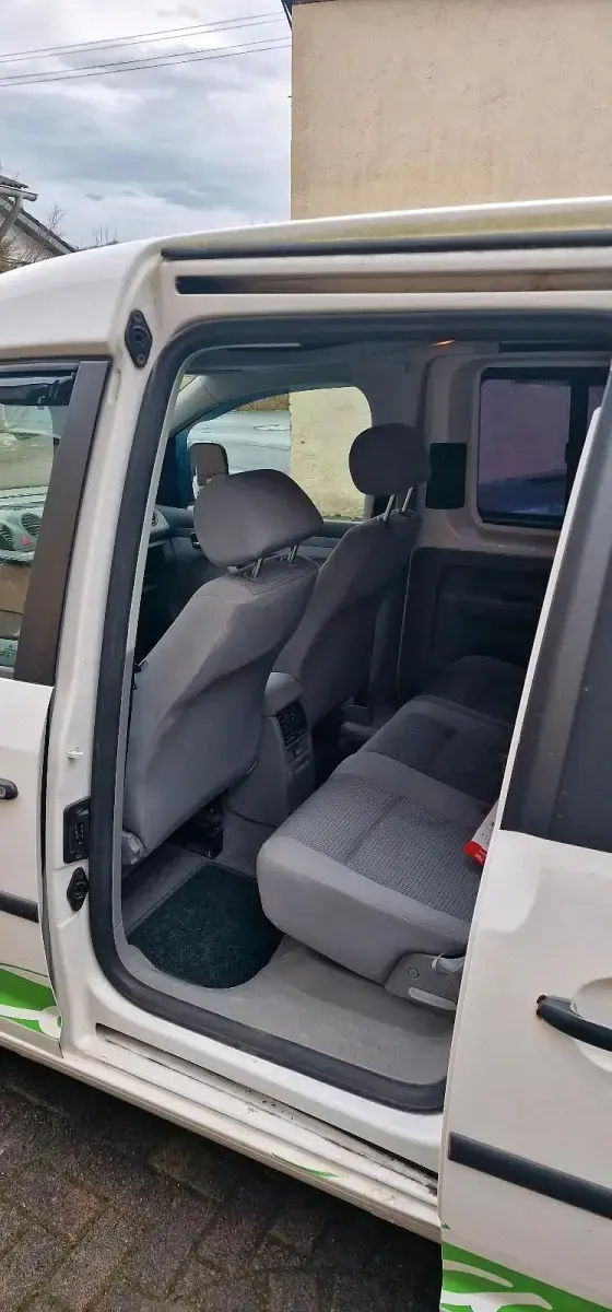 Gebraucht VW Caddy 101 PS (74 kW) 2006 Weiß Van / Kleinbus
