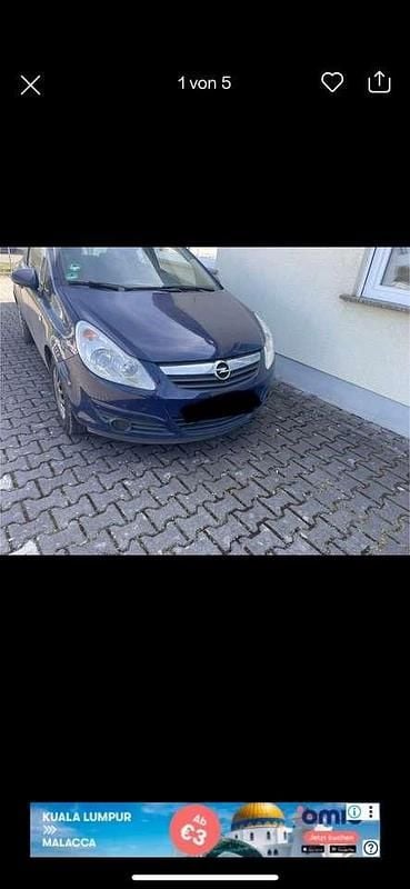 Gebraucht Opel Corsa 54 PS (39 kW) 2010 Limousine