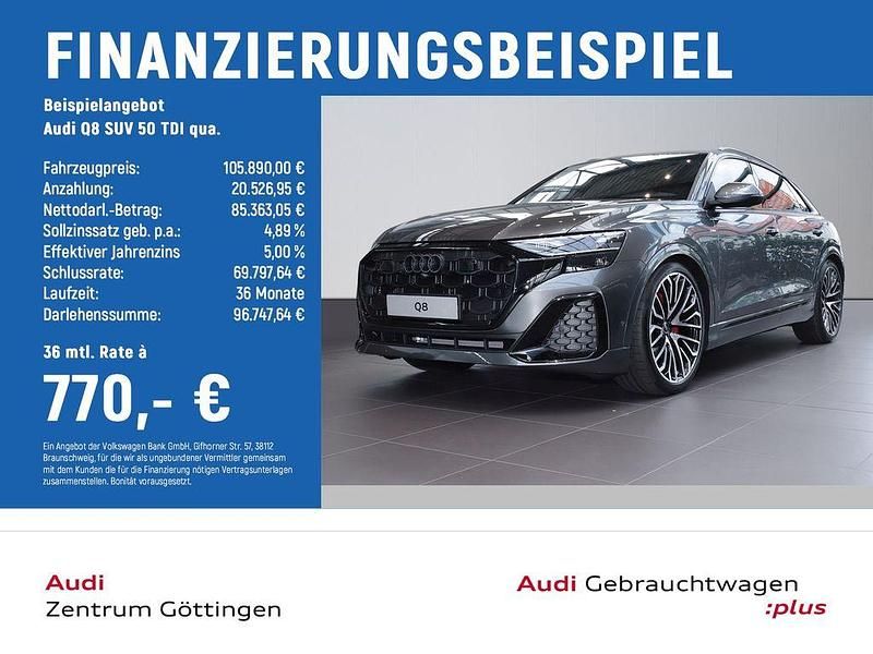 Gebraucht Audi Q8 S-Line 286 PS (210 kW) 2026 Grau SUV
