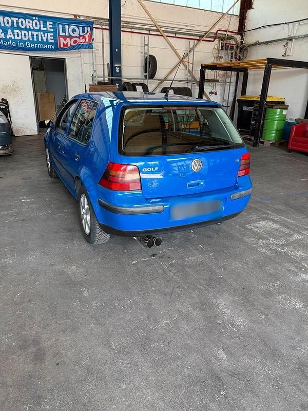 Gebraucht VW Golf IV 101 PS (74 kW) 1997 Blau Kleinwagen