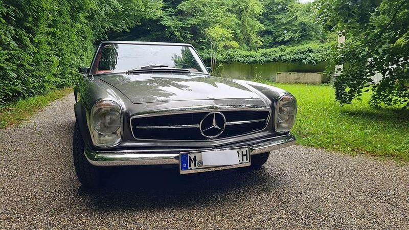 Gebraucht Mercedes SL280 170 PS (125 kW) 1968 Grau Cabrio