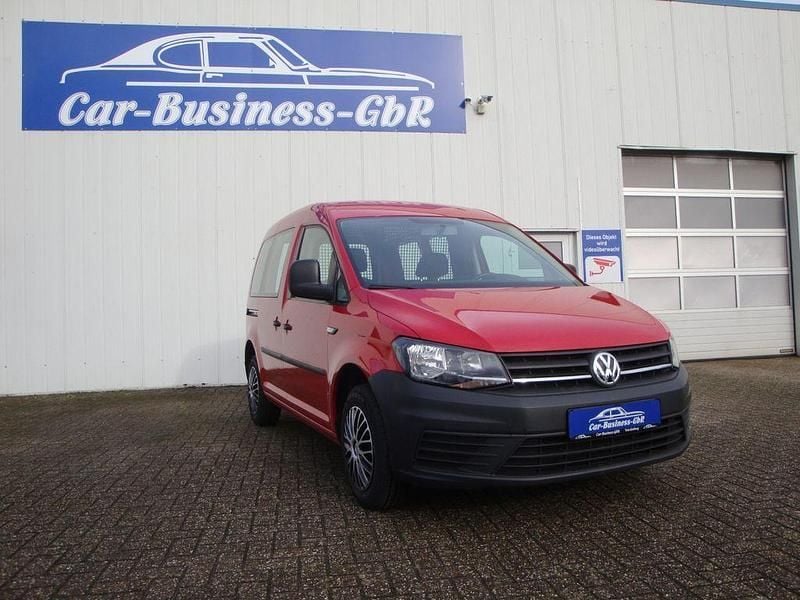Gebraucht VW Caddy 75 PS (55 kW) 2017 Rot Van / Kleinbus
