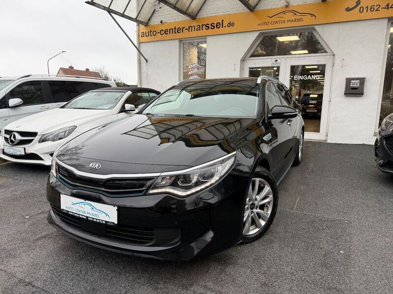 Schwarz Gebraucht 2017 Kia Optima Hybrid Limousine | 10.990 € (Etwas zu teuer) - Bild 1/4