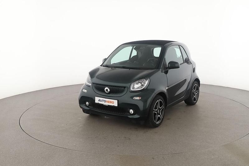 Grün Gebraucht 2019 Smart ForTwo Coupé Basis Kleinwagen | 13.080 € (Fairer Preis) - Bild 1/3