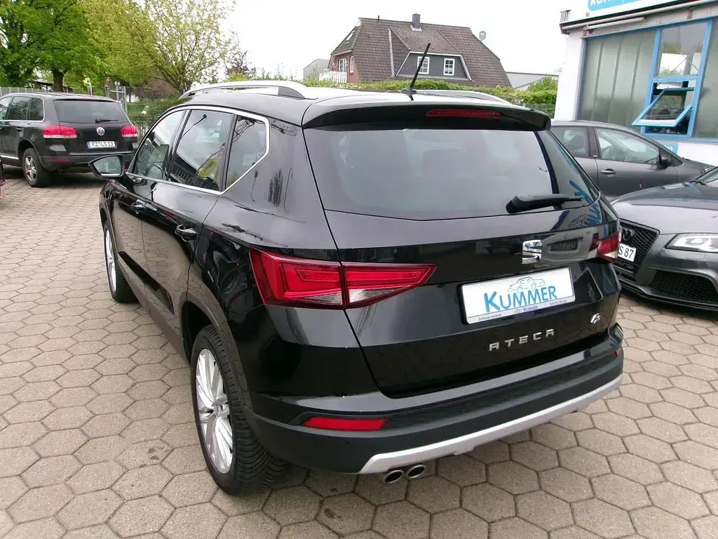 Używany Seat Ateca XCELLENCE 150 KM (110 kW) 2017 Czarny SUV