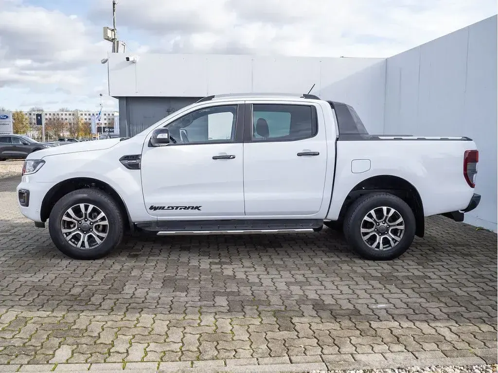 Gebraucht Ford Ranger Wildtrack 212 PS (155 kW) 2021 Weiss / frozen white Pickup