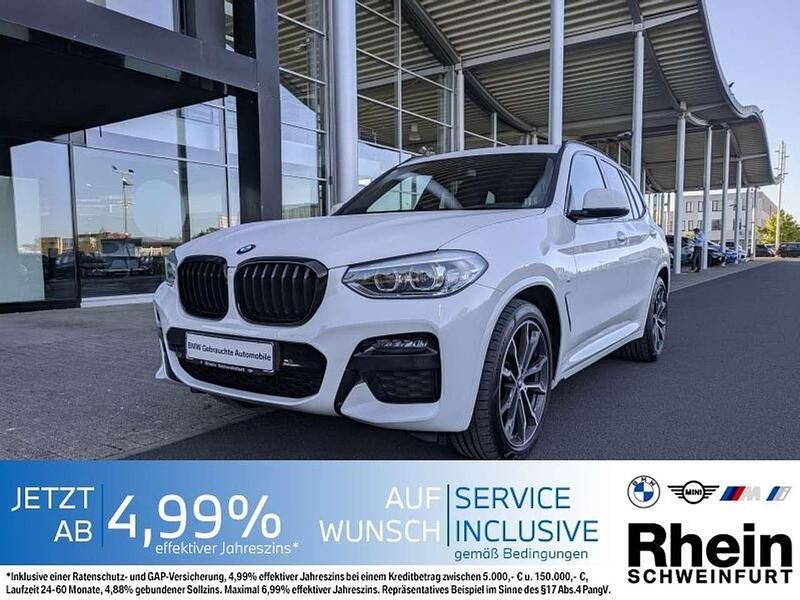 Alpinweiss uni Gebraucht 2021 BMW X3 M Sport SUV | 38.890 € (Fairer Preis) - Bild 1/4