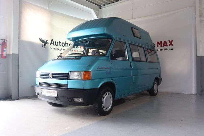 Grün Gebraucht 1994 VW T4 California Van | 29.990 € - Bild 1/4