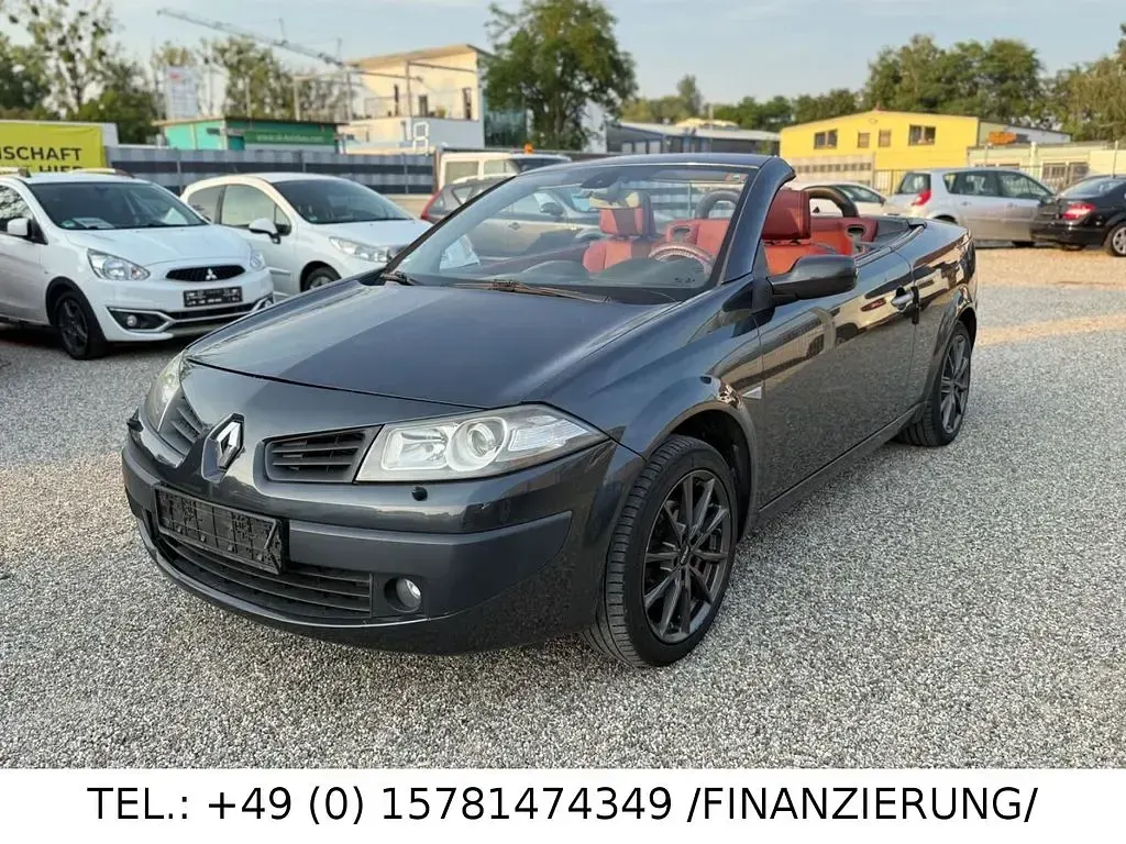 Gebraucht Renault Mégane Cabriolet Dynamique 150 PS (110 kW) 2007 Grau eclipse Cabrio