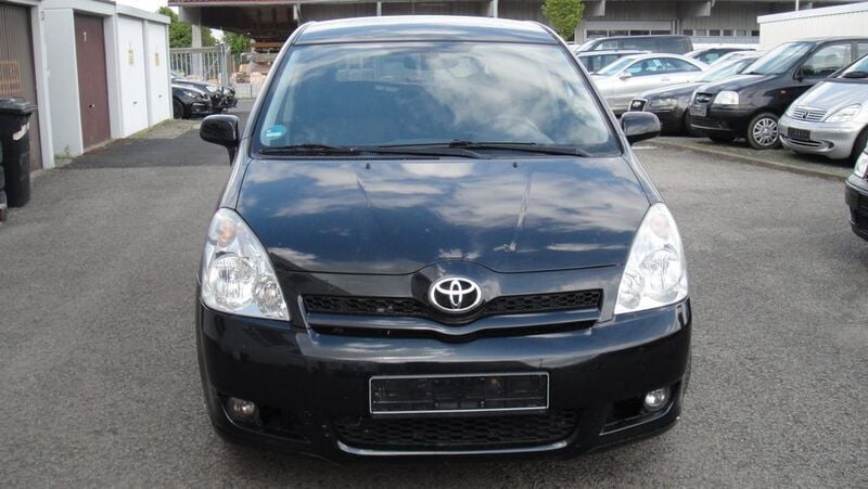 Schwarz Gebraucht 2006 Toyota Corolla Verso Sol Van / Kleinbus | 1.750 € (Superpreis) - Bild 1/4